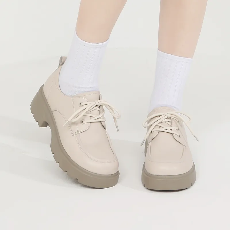 AOKANG Casual Height Increasing Platform Unlined Shoes Women's-3