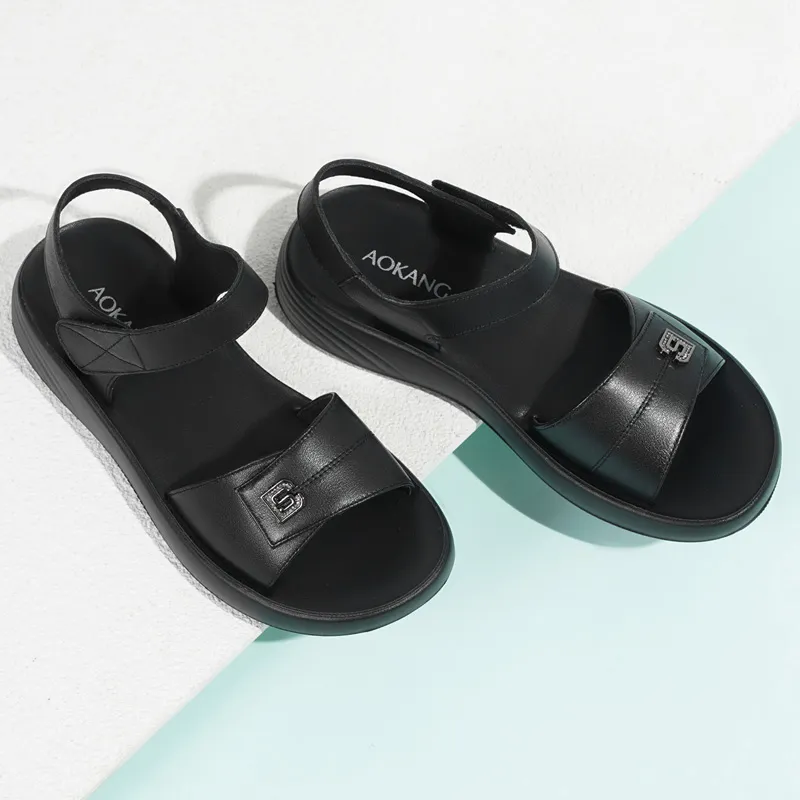 AOKANG One Strap Sandals Women's-8