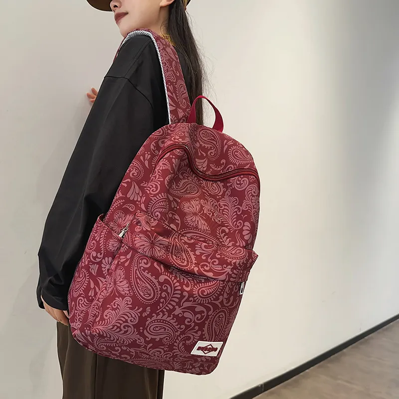 WICKBUEN Nylon Backpack Unisex Multicolor-10