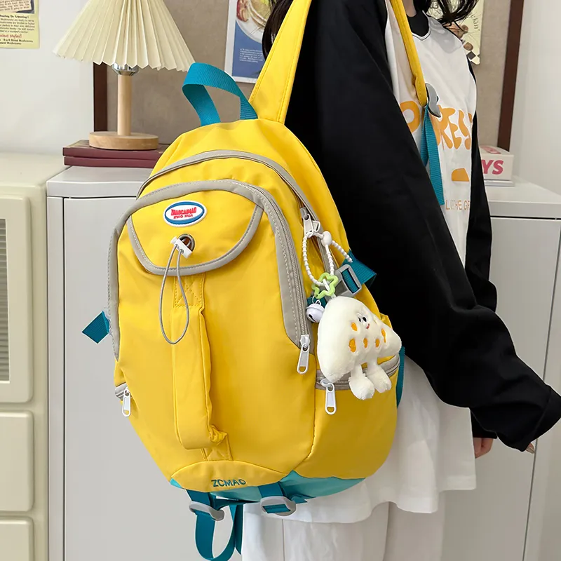 WICKBUEN Nylon Backpack Unisex Multicolor-11