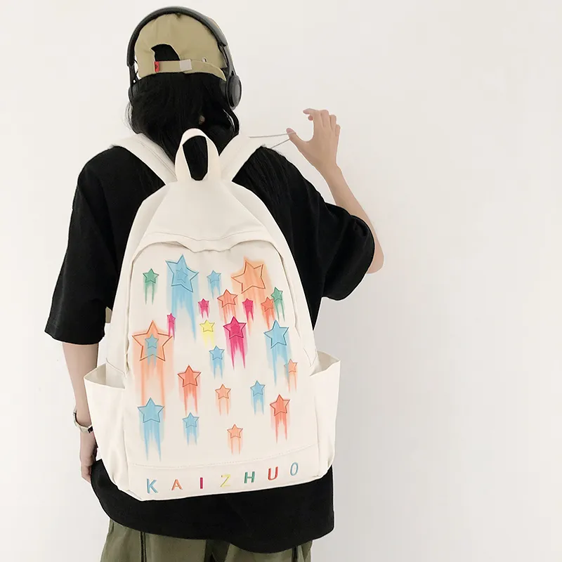 WICKBUEN Nylon Backpack Women's Multicolor-5