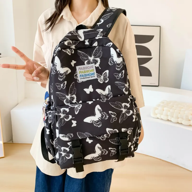 WICKBUEN Nylon Backpack Women's Multicolor-5