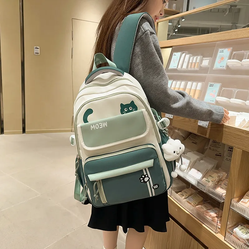 WICKBUEN Nylon Backpack Unisex Multicolor-19