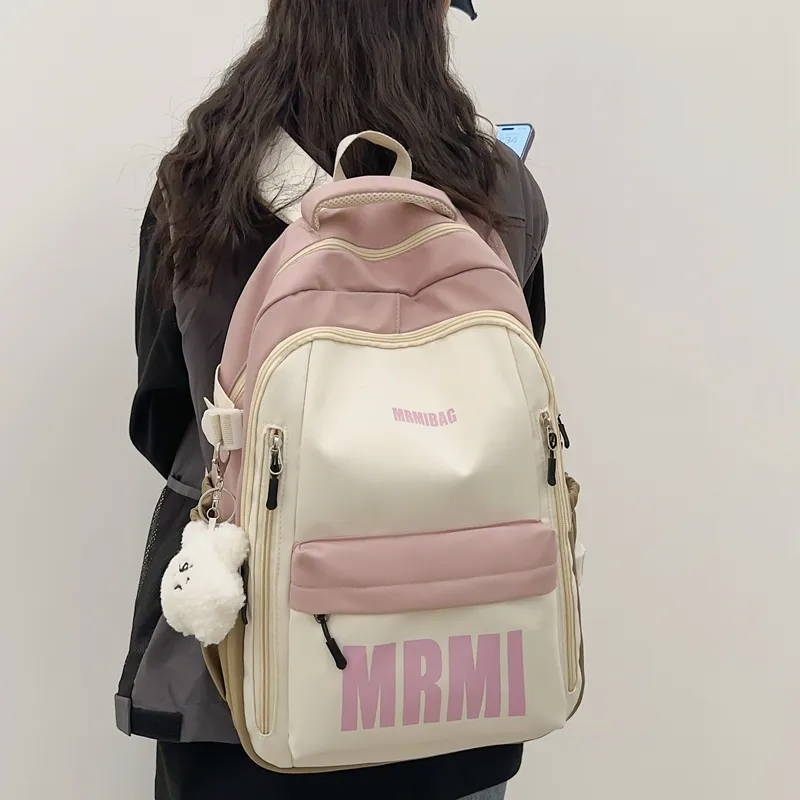 WICKBUEN Nylon Backpack Unisex Multicolor-15