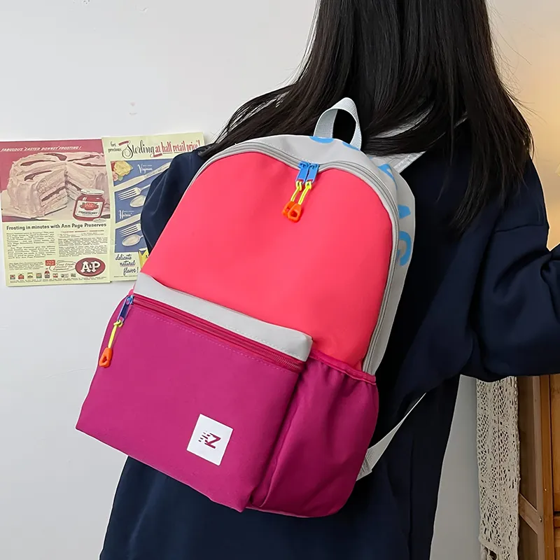 WICKBUEN Nylon Backpack Tubas Unisex Multicolor-14