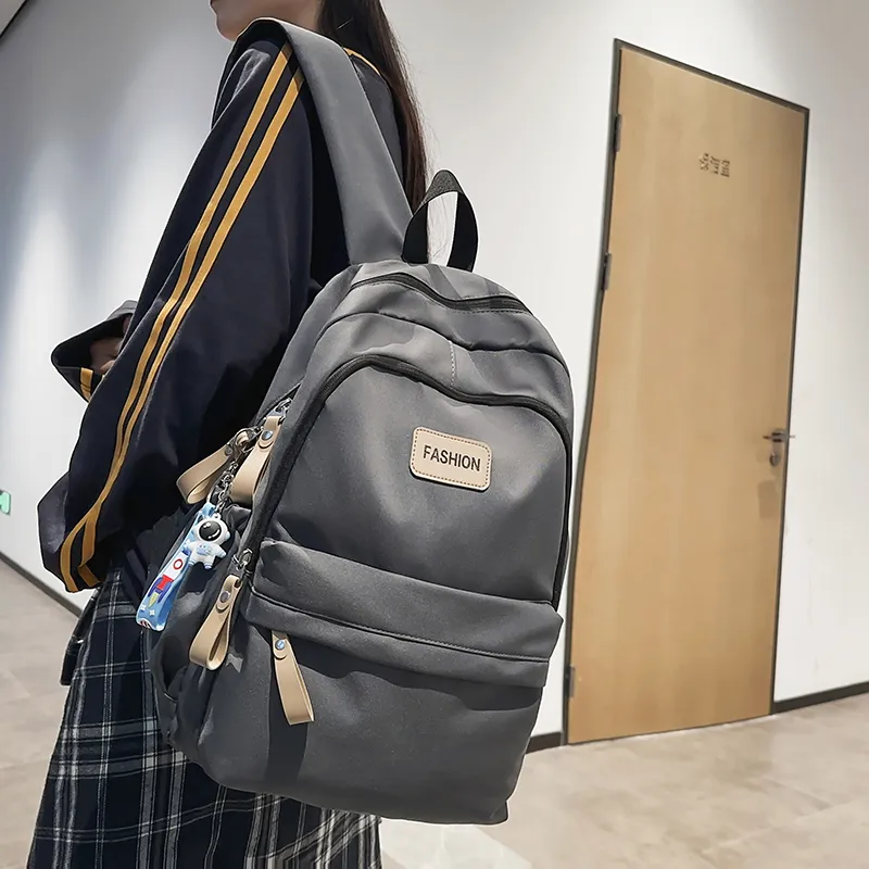 WICKBUEN Nylon Backpack Unisex Multicolor-17
