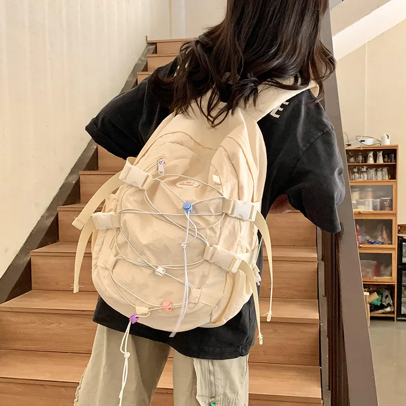 WICKBUEN Nylon Backpack Women's Multicolor-1
