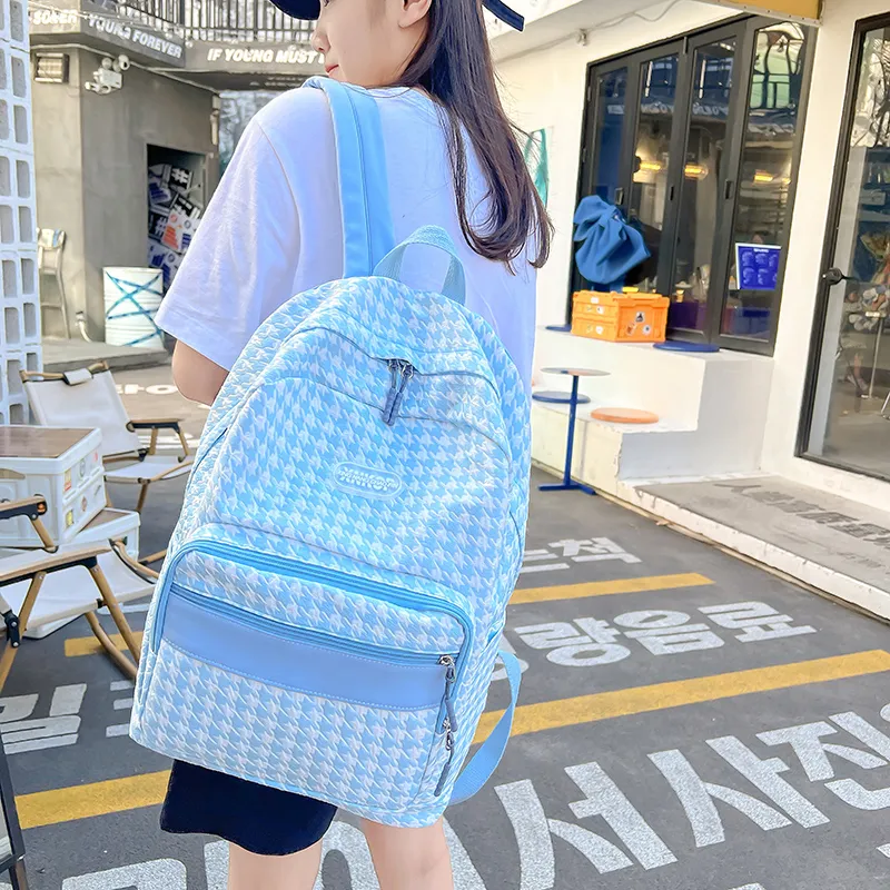 WICKBUEN Nylon Fabric Backpack Women's Multicolor-17