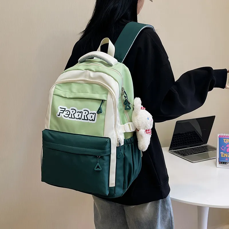 WICKBUEN Canvas Backpack Unisex Multicolor-17