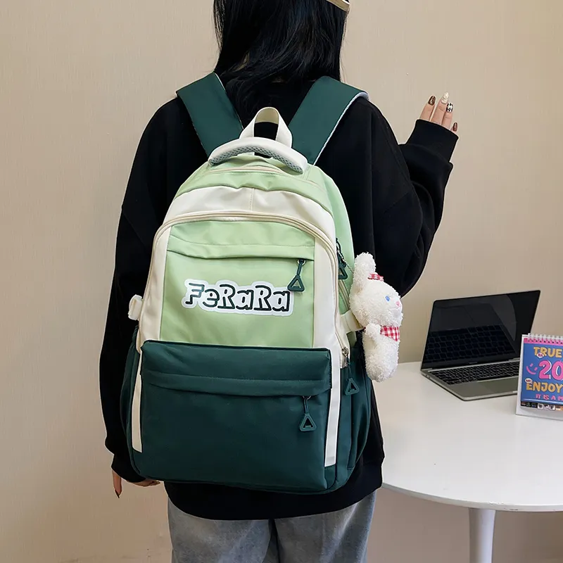 WICKBUEN Canvas Backpack Unisex Multicolor-14