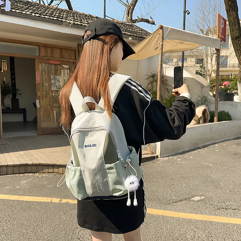 WICKBUEN Nylon Backpack Unisex Multicolor-23