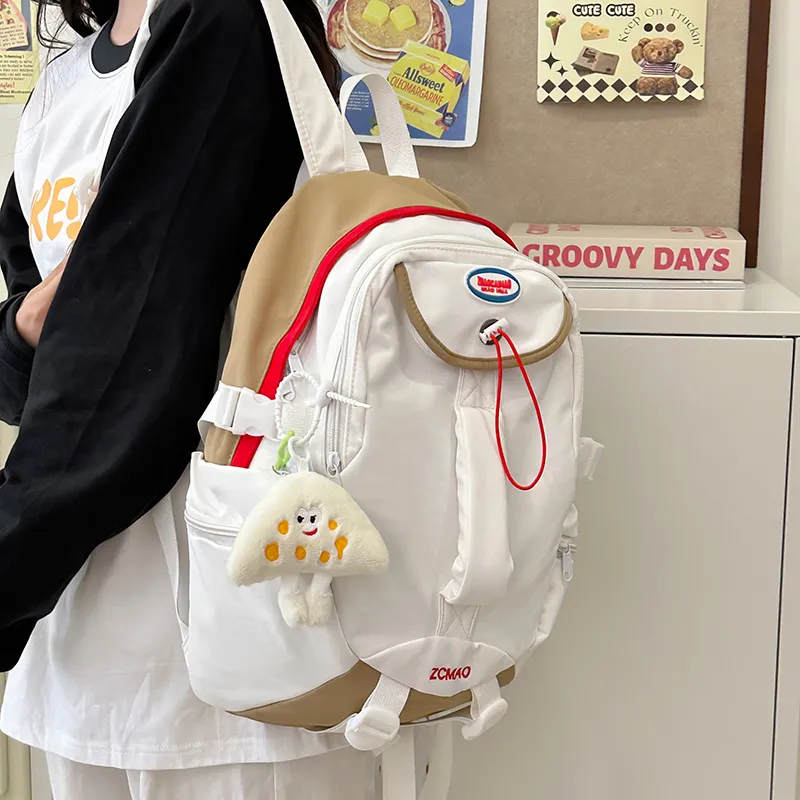 WICKBUEN Nylon Backpack Unisex Multicolor-4