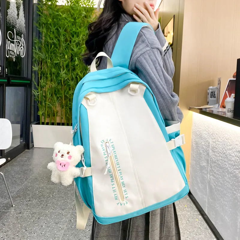 WICKBUEN Nylon Backpack Unisex Multicolor-17