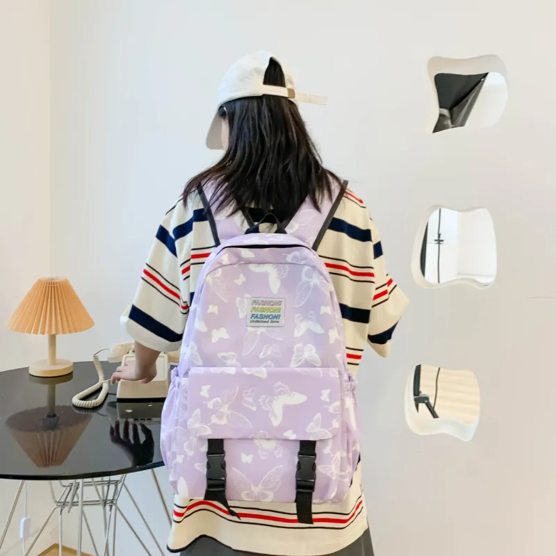 WICKBUEN Nylon Backpack Women's Multicolor-7