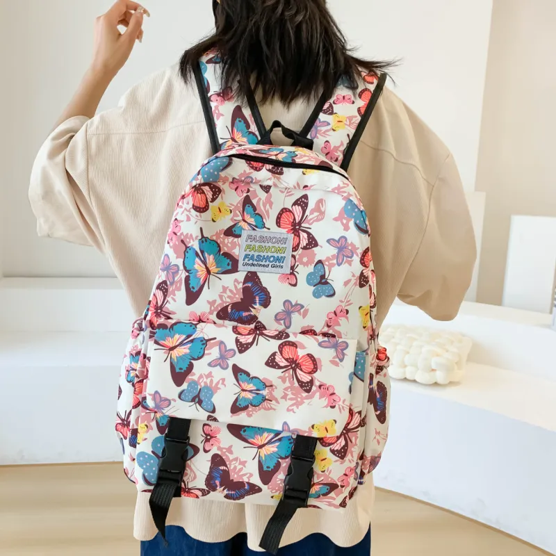 WICKBUEN Nylon Backpack Women's Multicolor-16