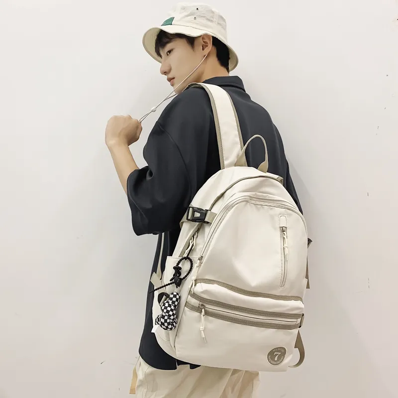 WICKBUEN Nylon Backpack Unisex Multicolor-3