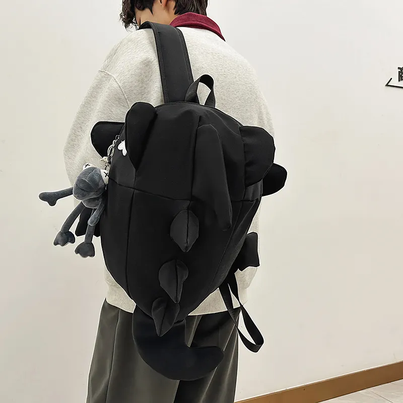 WICKBUEN Nylon Backpack Unisex Multicolor-16