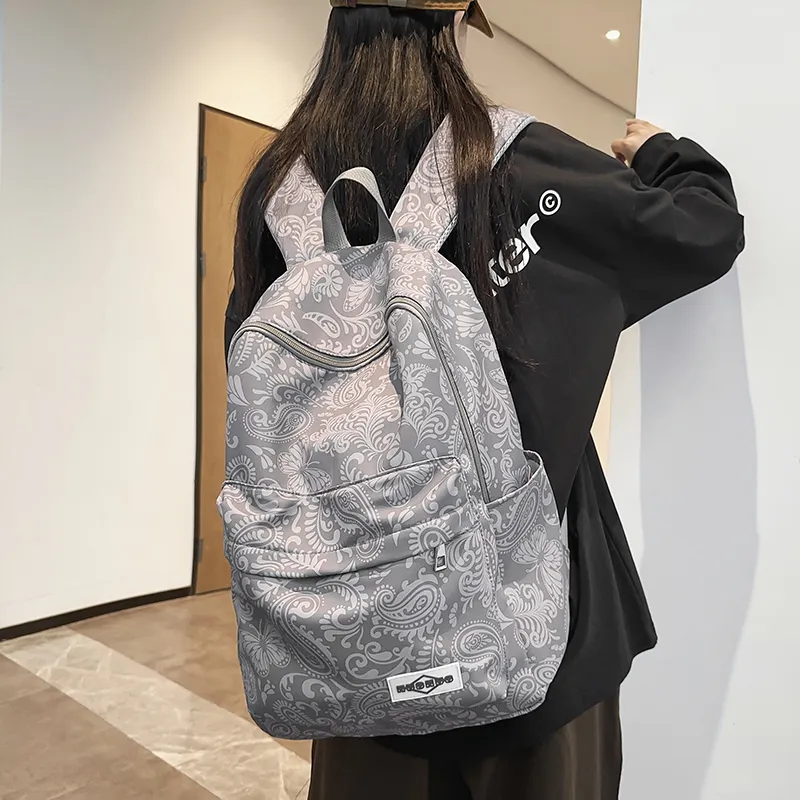 WICKBUEN Nylon Backpack Unisex Multicolor-16