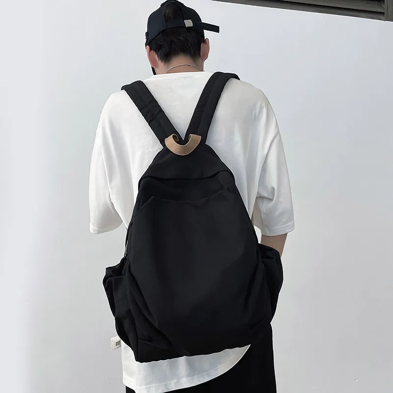 WICKBUEN Washable Canvas Backpack Unisex Multicolor-16