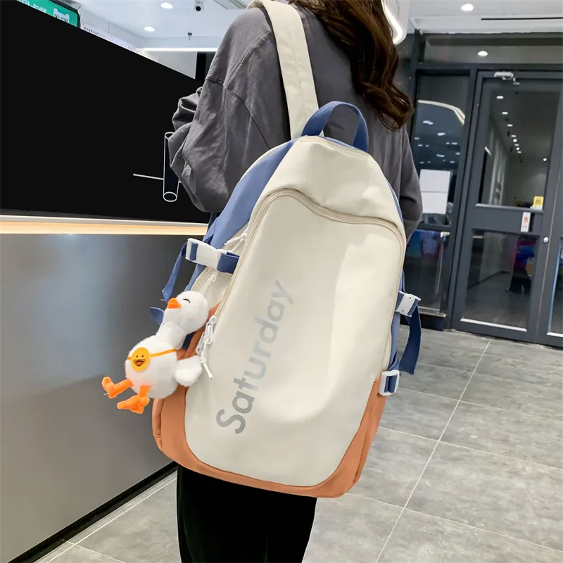 WICKBUEN Nylon Backpack Regular Unisex Multicolor-24