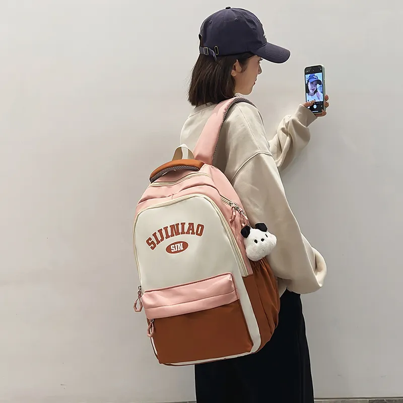 WICKBUEN Nylon Backpack Unisex Multicolor-27