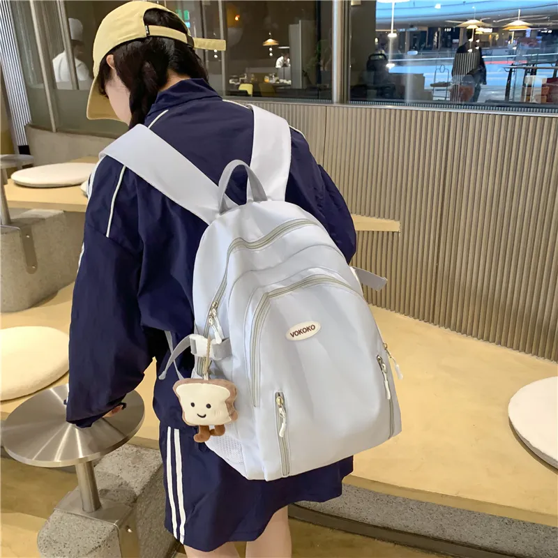 WICKBUEN Nylon Backpack Unisex Multicolor-11