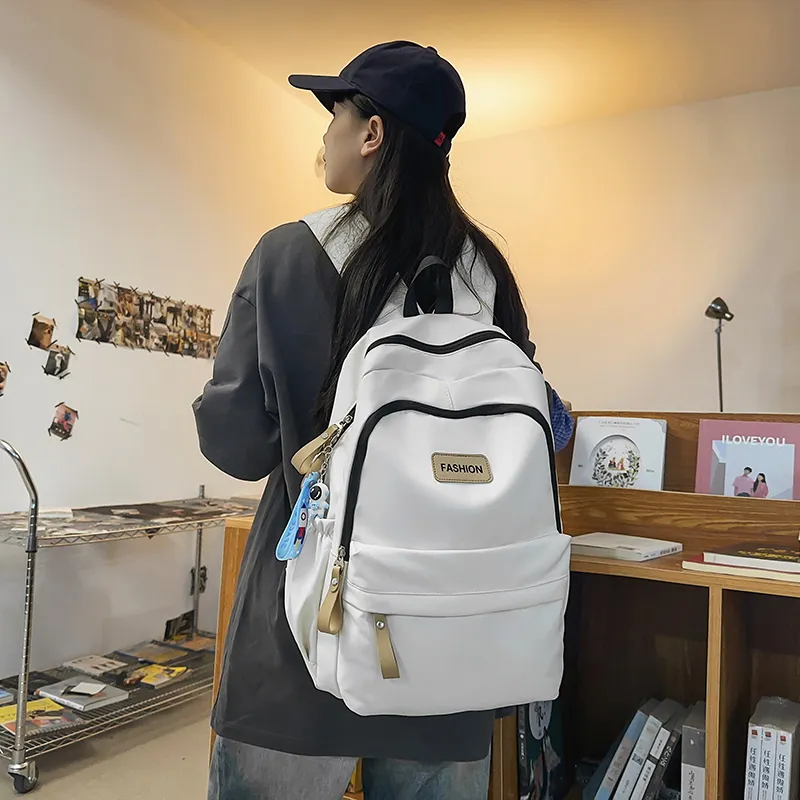 WICKBUEN Nylon Backpack Unisex Multicolor-4