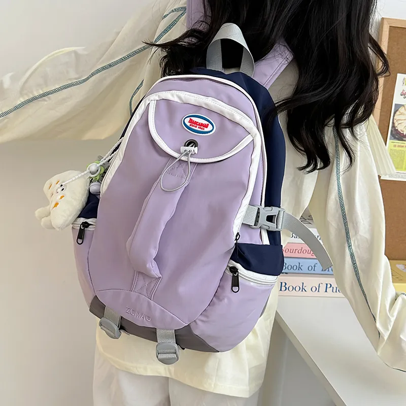 WICKBUEN Nylon Backpack Unisex Multicolor-22