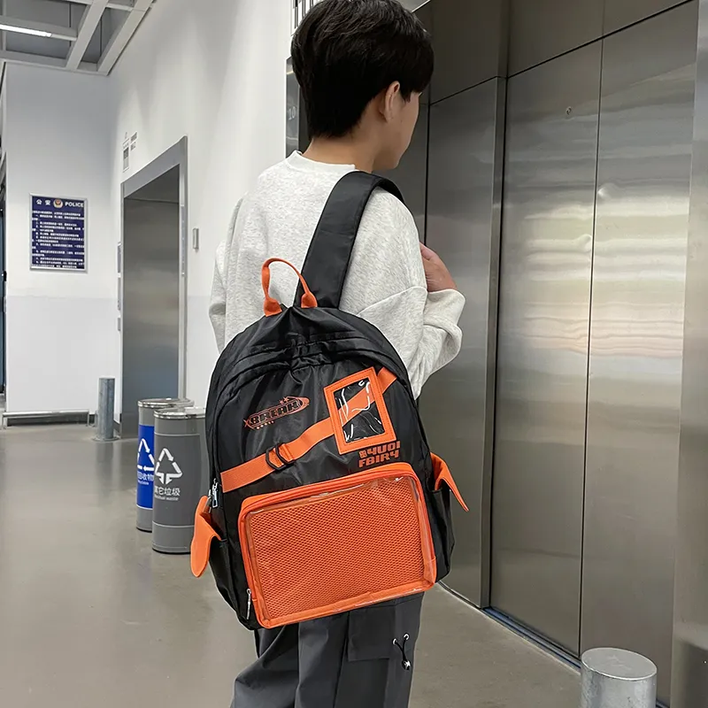 WICKBUEN Nylon Backpack Unisex Multicolor-17