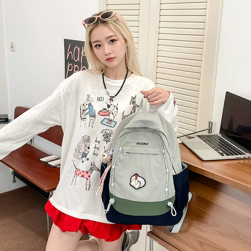 WICKBUEN Corduroy Backpack Unisex Multicolor-8