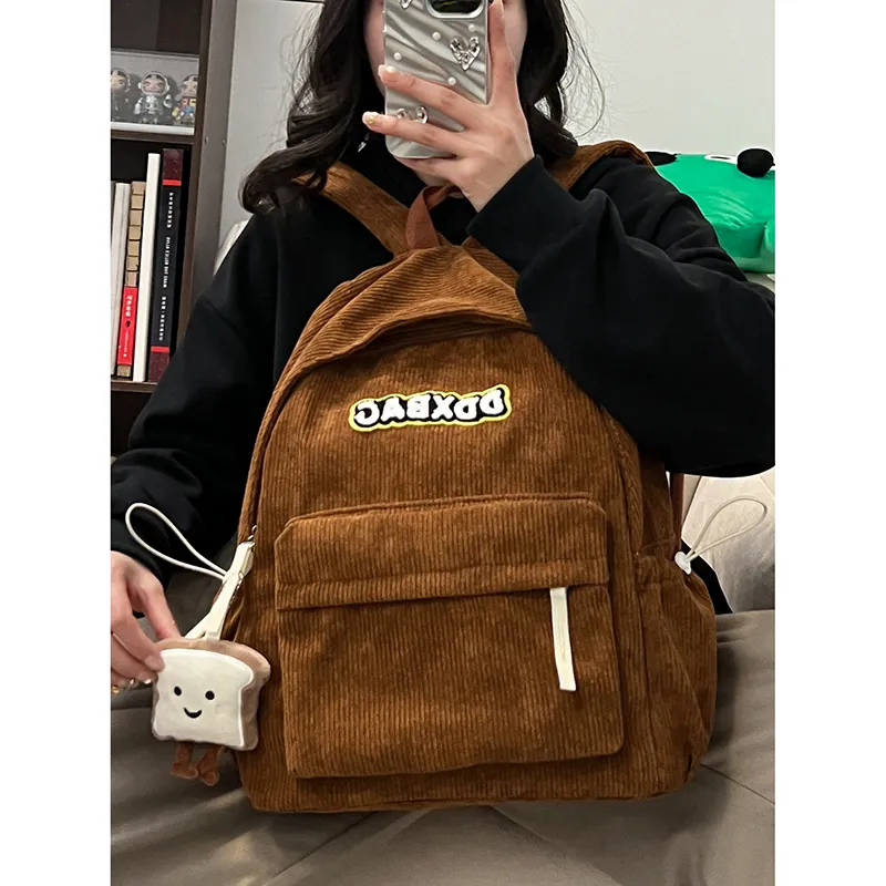 WICKBUEN Corduroy Backpack Regular Unisex-21