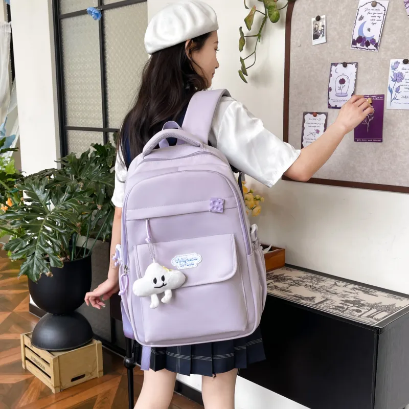 WICKBUEN Twill Backpack Unisex Multicolor-9