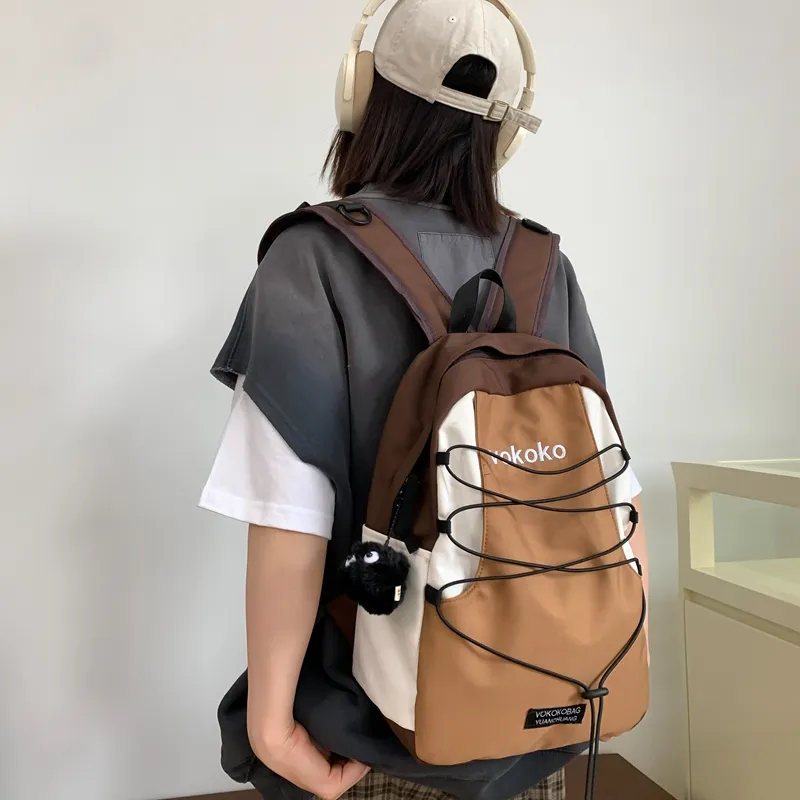 WICKBUEN Nylon Backpack Unisex Multicolor-16