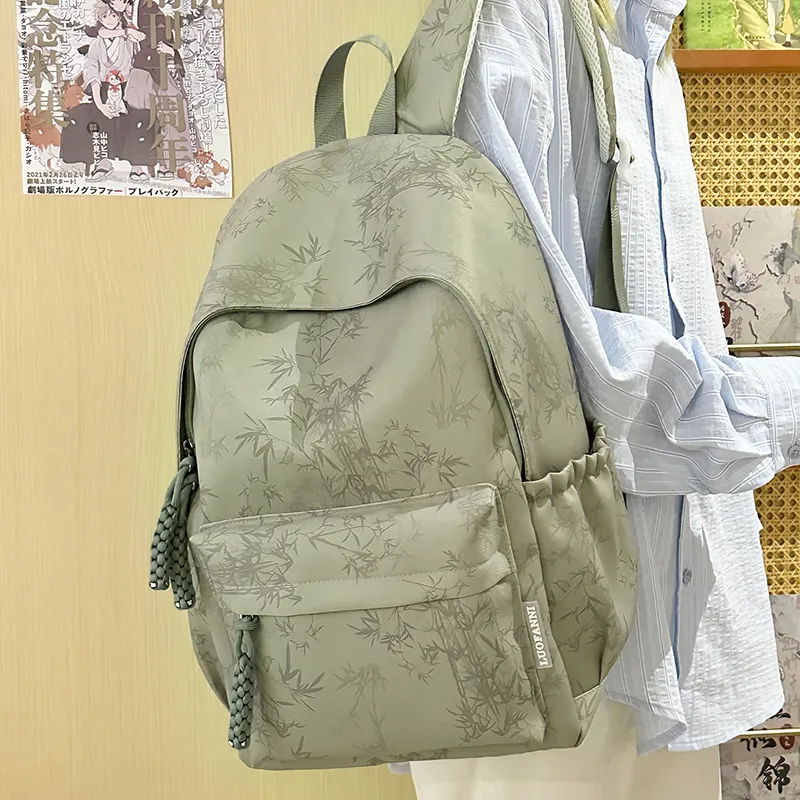 WICKBUEN Nylon Backpack Unisex Multicolor-15