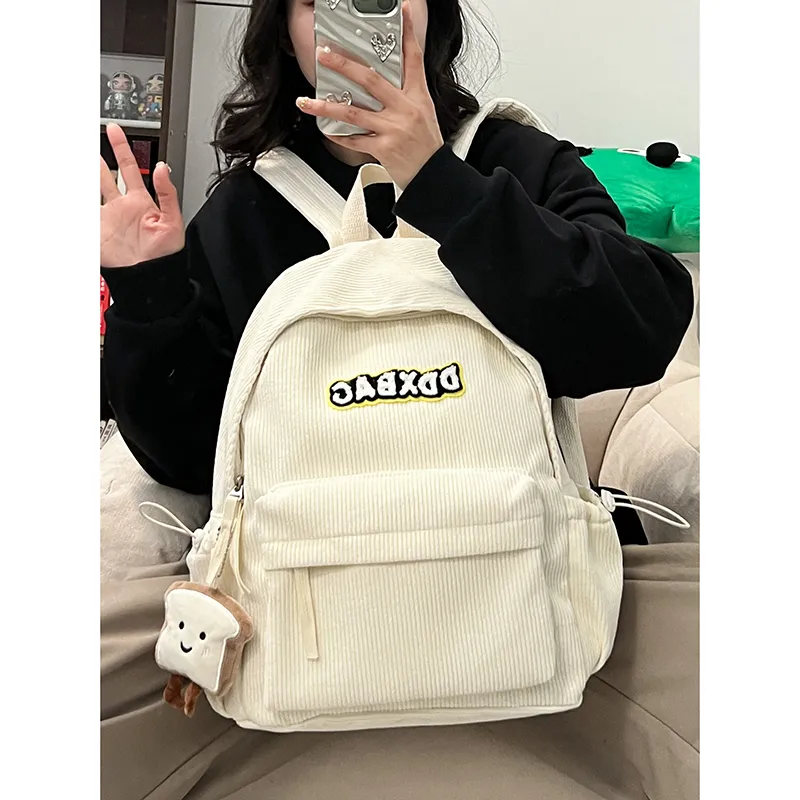 WICKBUEN Corduroy Backpack Regular Unisex-5