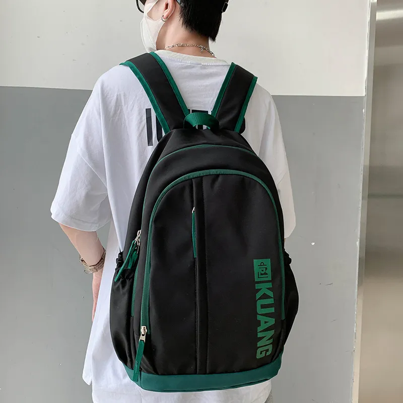 WICKBUEN Nylon Backpack Unisex Multicolor-9