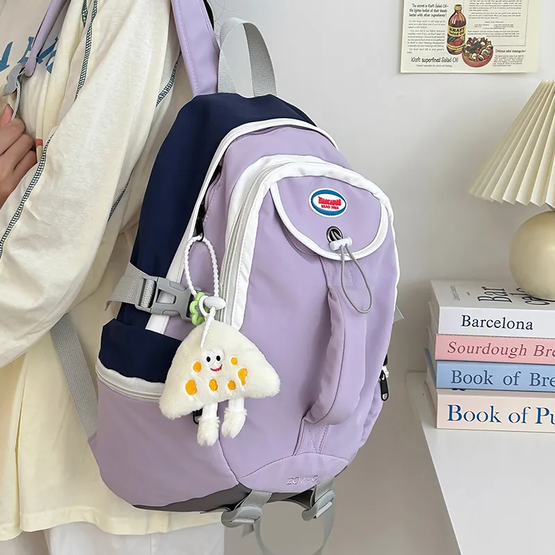 WICKBUEN Nylon Backpack Unisex Multicolor-19