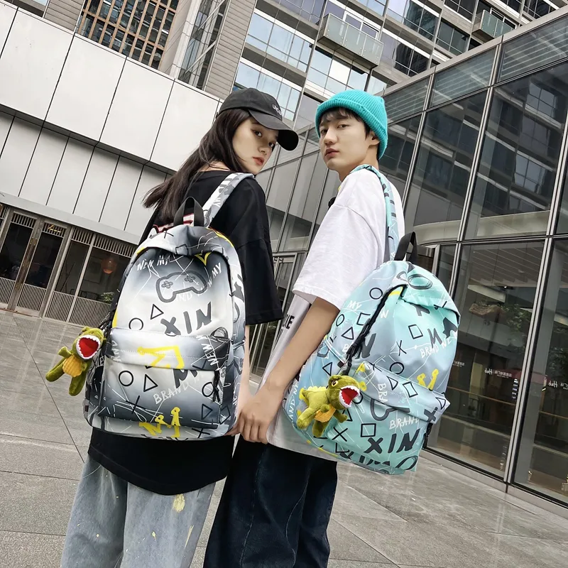 WICKBUEN Nylon Backpack Unisex Multicolor-10