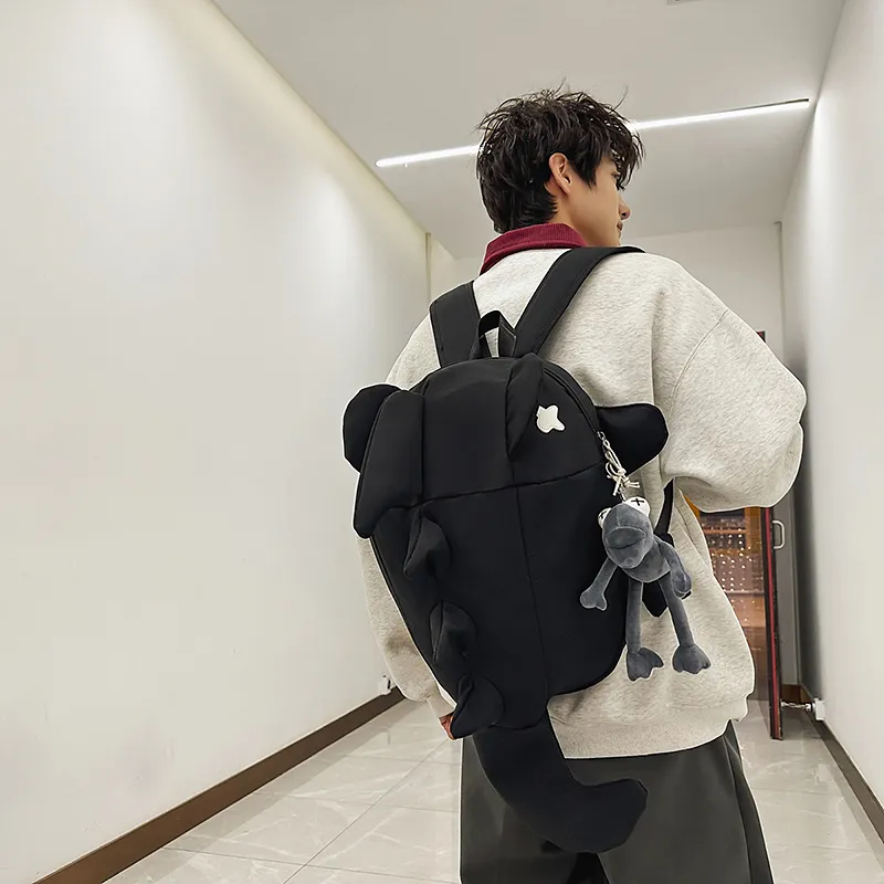 WICKBUEN Nylon Backpack Unisex Multicolor-15