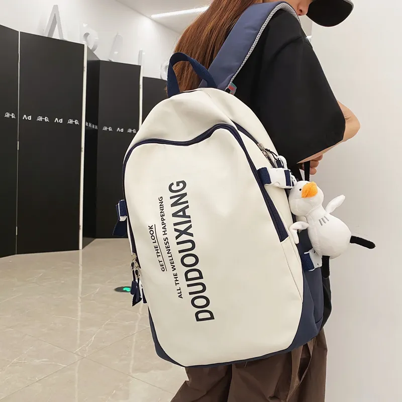 WICKBUEN Nylon Backpack Unisex Multicolor-2