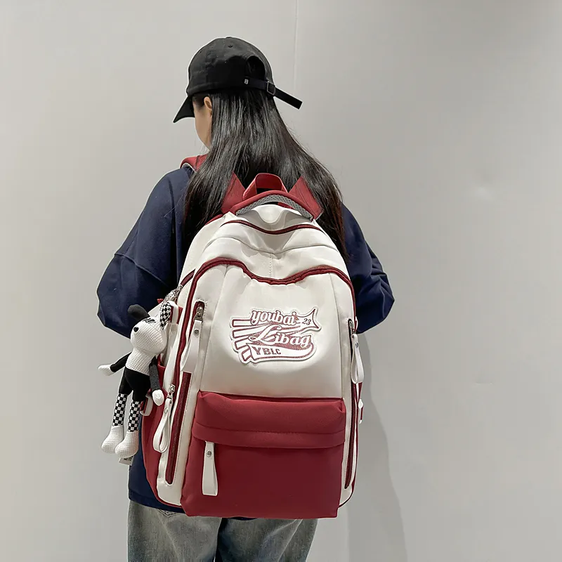WICKBUEN Nylon Backpack Unisex Multicolor-9