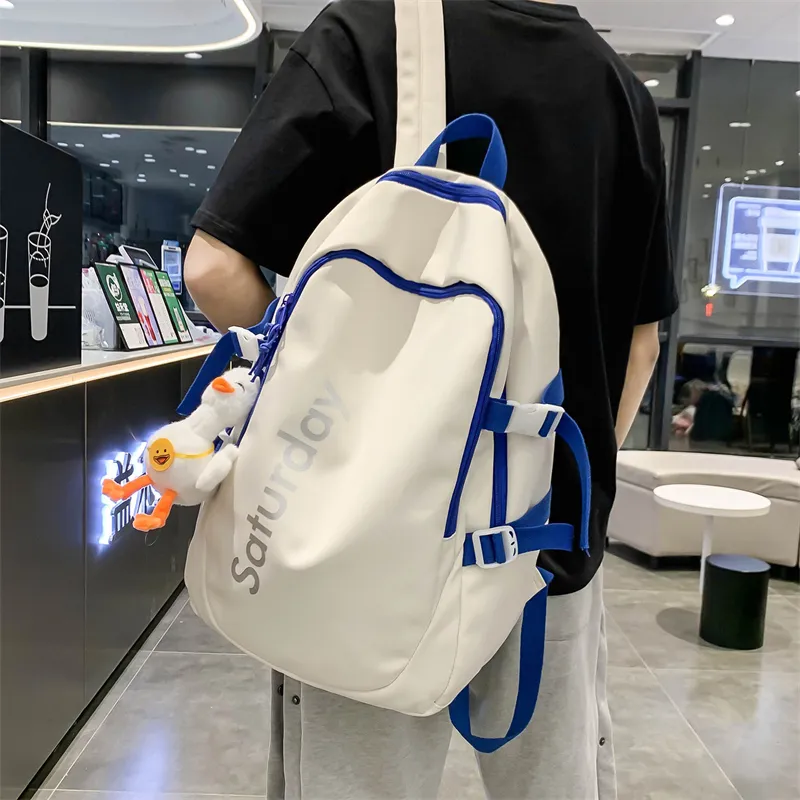 WICKBUEN Nylon Backpack Regular Unisex Multicolor-1