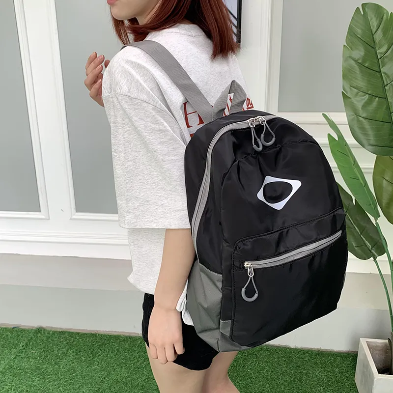 WICKBUEN Nylon Backpack Unisex Multicolor-5