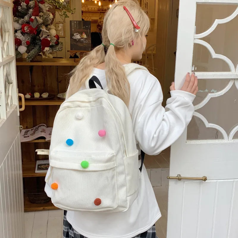 WICKBUEN Fabric Backpack Unisex Multicolor-2