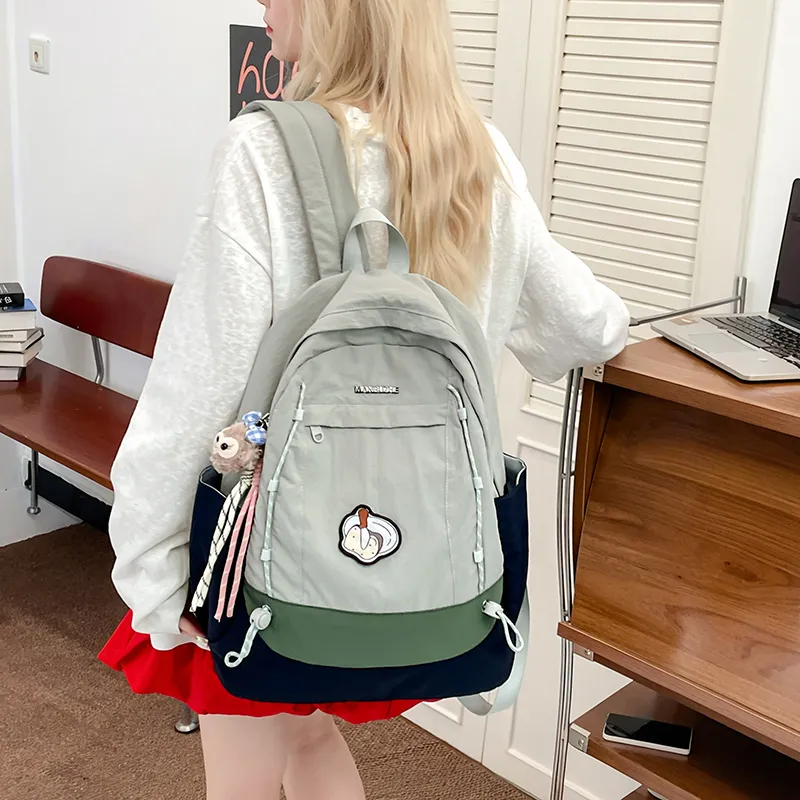 WICKBUEN Corduroy Backpack Unisex Multicolor-12