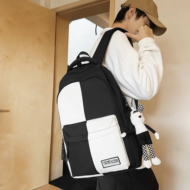 WICKBUEN Nylon Backpack Unisex Multicolor-11