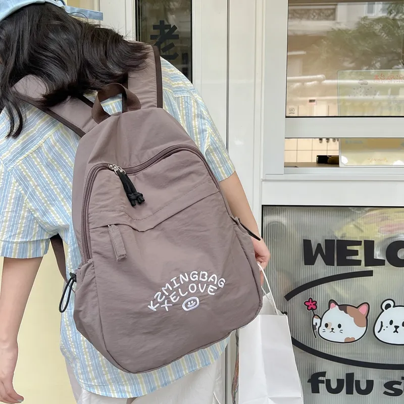 WICKBUEN Composite Cloth Backpack Unisex Multicolor-18