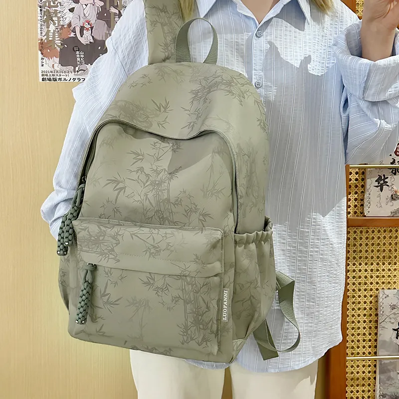WICKBUEN Nylon Backpack Unisex Multicolor-13