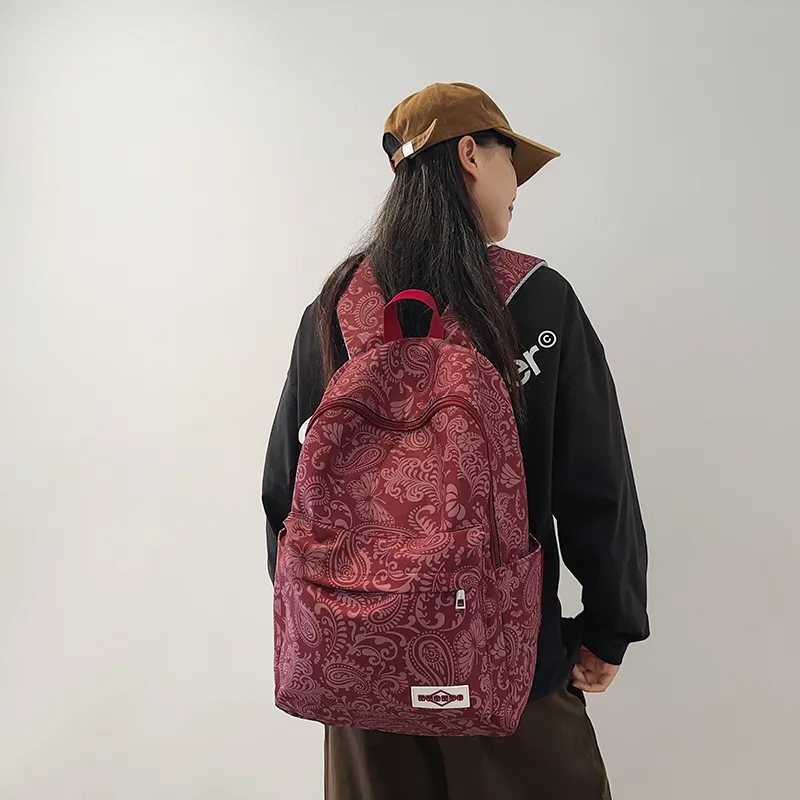 WICKBUEN Nylon Backpack Unisex Multicolor-9