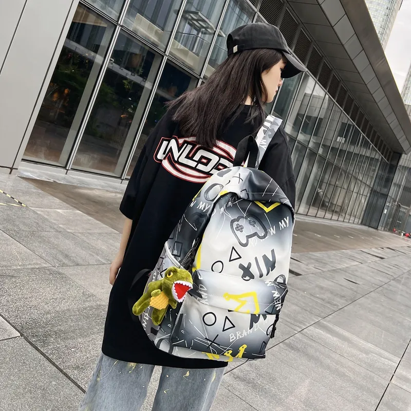 WICKBUEN Nylon Backpack Unisex Multicolor-2
